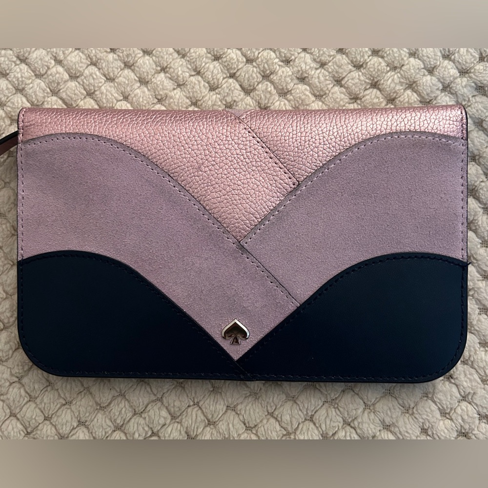 Kate Spade lilac fold wallet